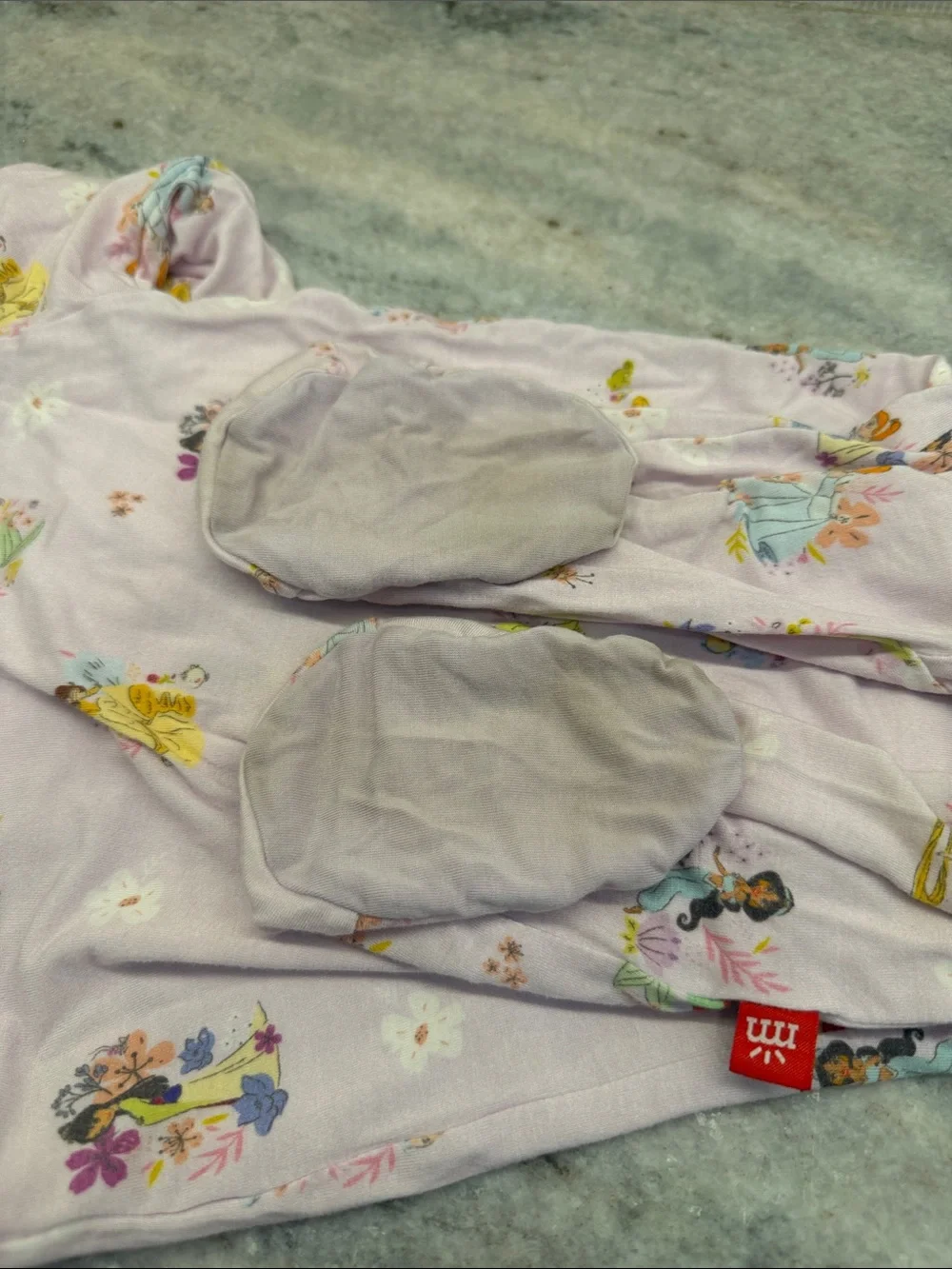 Magnetic Me Modal Princess Footed Onesie